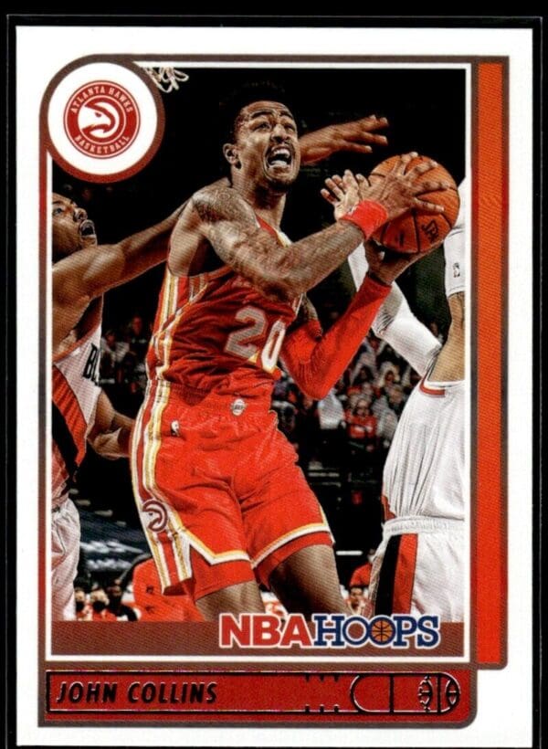 2021 NBA Hoops Atlanta Hawks #178 John Collins