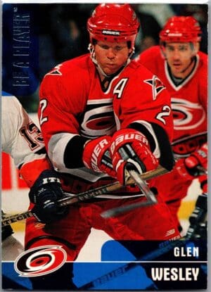 _10 1999 Be a Player Memorabilia Carolina Hurricanes #230 Glen Wesley