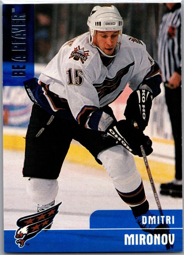 _10 1999 Be a Player Memorabilia Washington Capitals #27 Dmitri Mironov