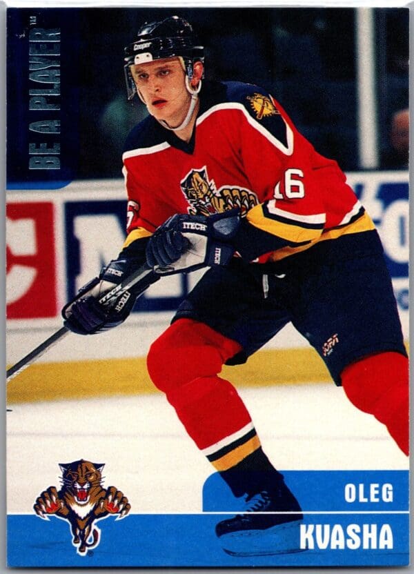 1999 Be a Player Memorabilia Florida Panthers #11 Oleg Kvasha