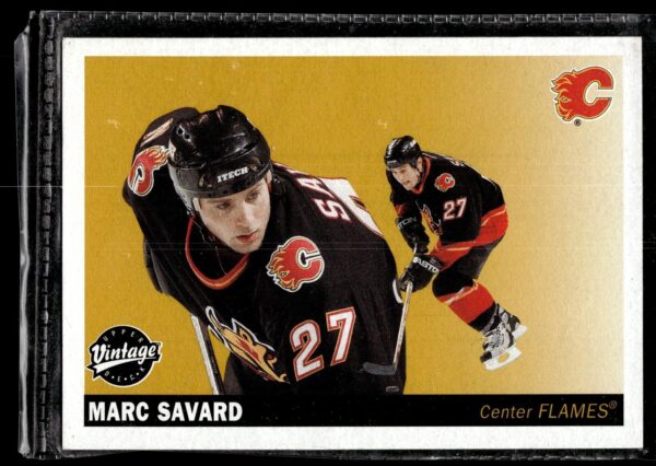 _10 2002 Upper Deck Vintage Calgary Flames #38 Marc Savard