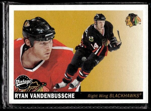 2002 Upper Deck Vintage Chicago Blackhawks #54 Ryan VandenBussche