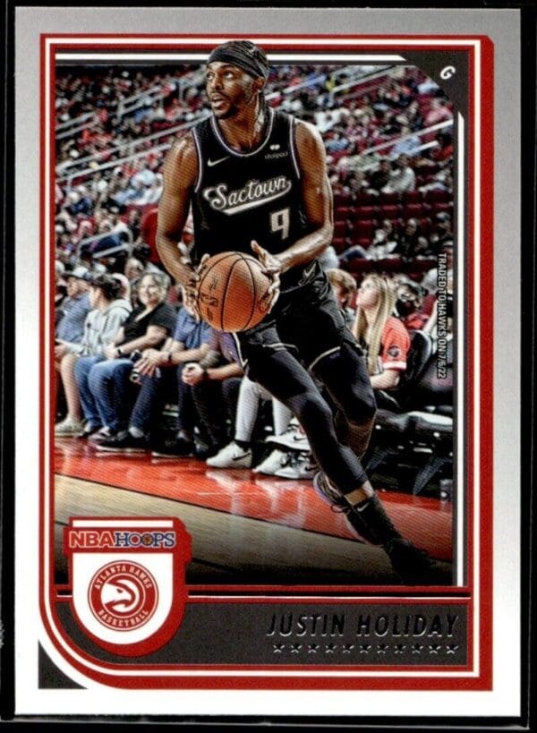 _10 2022 Hoops Atlanta Hawks #161 Justin Holiday