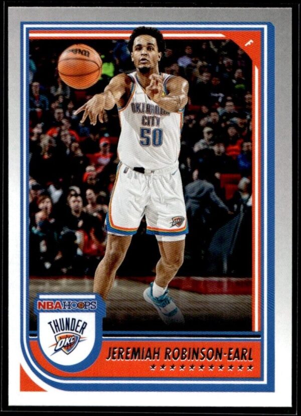 2022 Hoops Oklahoma City Thunder #207 Jeremiah Robinson-Earl