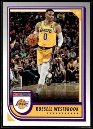 2022 Hoops Los Angeles Lakers #172 Russell Westbrook