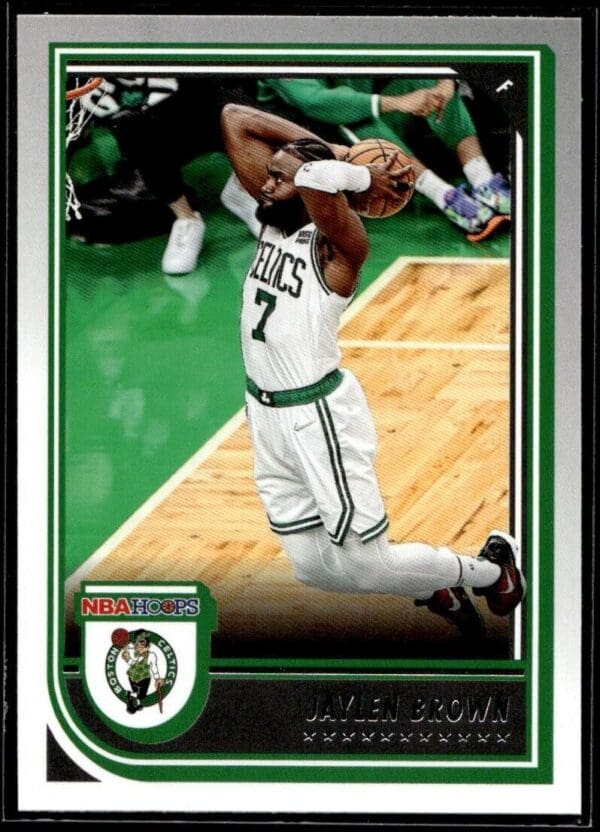2022 Hoops Boston Celtics #2 Jaylen Brown