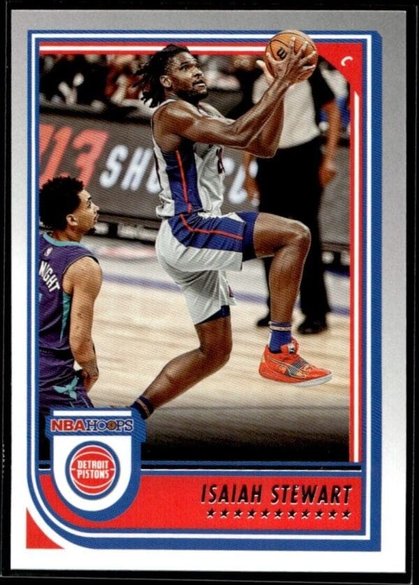 _10 2022 Hoops Detroit Pistons #63 Isaiah Stewart
