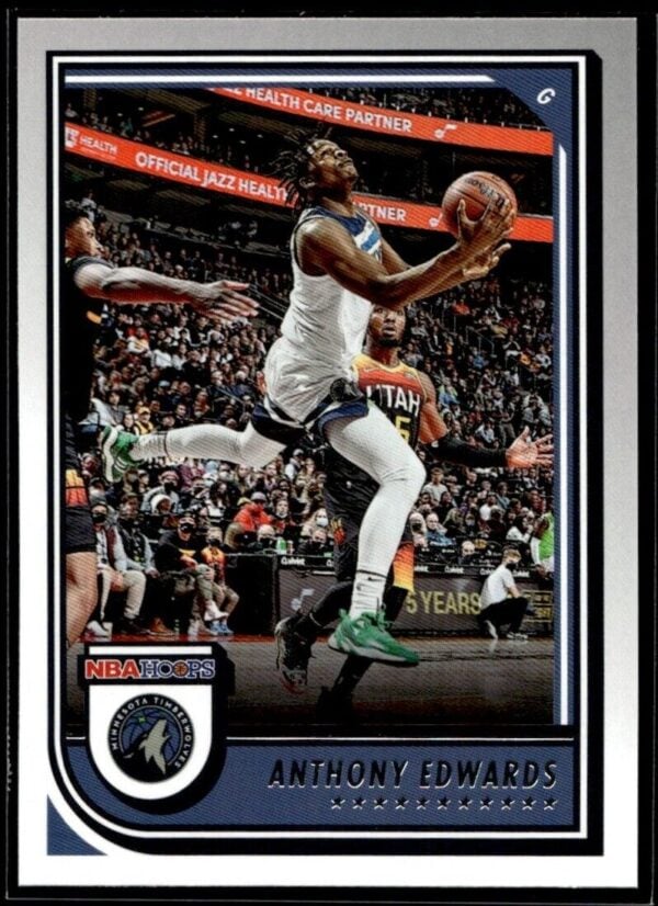 2022 Hoops Minnesota Timberwolves #194 Anthony Edwards