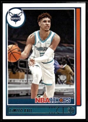 2021 NBA Hoops Charlotte Hornets #140 LaMelo Ball