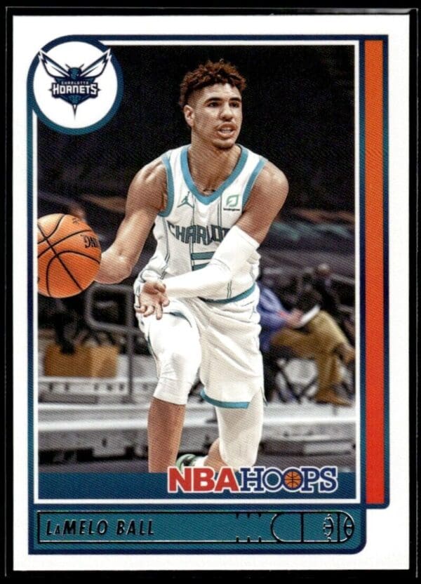 2021 NBA Hoops Charlotte Hornets #140 LaMelo Ball