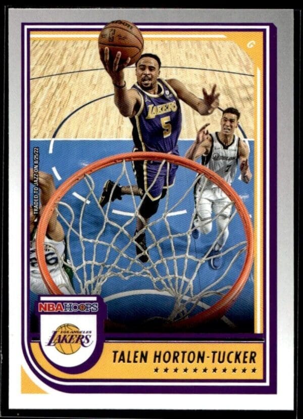 _10 2022 Hoops Los Angeles Lakers #175 Talen Horton-Tucker