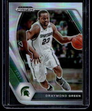 _10 2021 Panini Prizm Draft Picks Michigan State Spartans #73 Draymond Green Holo