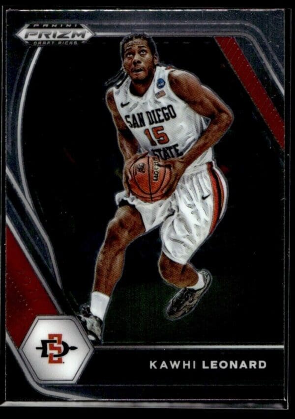 2021 Panini Prizm Draft Picks San Diego State Aztecs #57 Kawhi Leonard