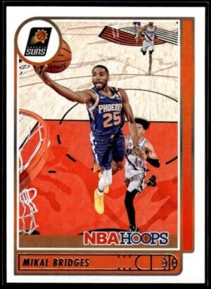 2021 NBA Hoops Phoenix Suns #16 Mikal Bridges