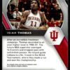 2021 Panini Prizm Draft Picks Indiana Hoosiers #36 Isiah Thomas Orange Cracked I