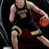 2021 Panini Prizm Draft Picks Iowa Hawkeyes #51 Luka Garza RC Rookie