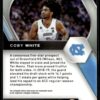 2021 Panini Prizm Draft Picks North Carolina Tar Heels #35 Coby White Orange Cra