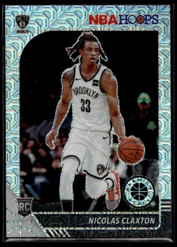 _10 2019-20 Hoops Nicolas Claxton Rookie Brooklyn Nets #241