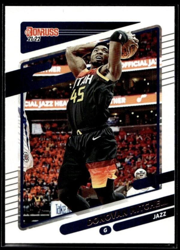 _10 2021-22 Donruss Optic Donovan Mitchell Utah Jazz #159
