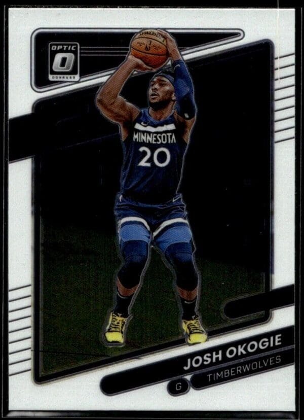 2021-22 Donruss Optic Josh Okogie Minnesota Timberwolves #112
