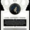 2021-22 Panini Crown Royale Karl-Anthony Towns Minnesota Timberwolves #24