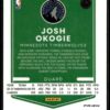 2021-22 Donruss Optic Josh Okogie Minnesota Timberwolves #112 Holo Prizm
