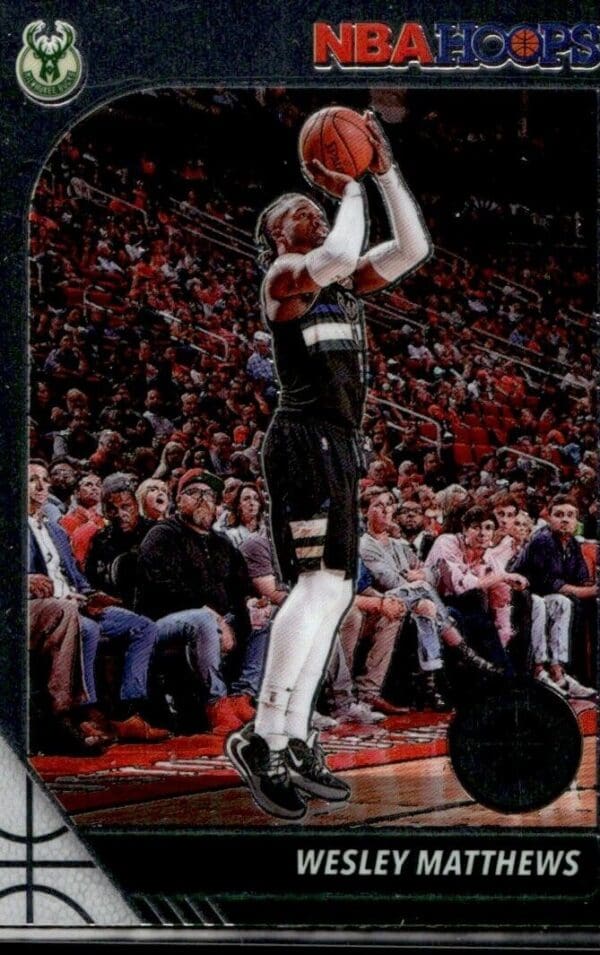 2019-20 Hoops Wesley Matthews Milwaukee Bucks #75