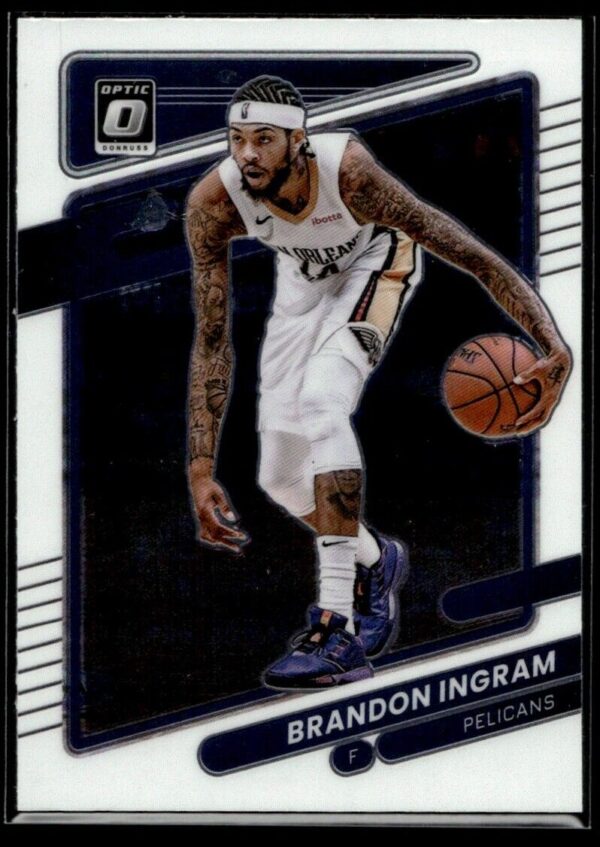 _10 2021-22 Donruss Optic Brandon Ingram New Orleans Pelicans #60
