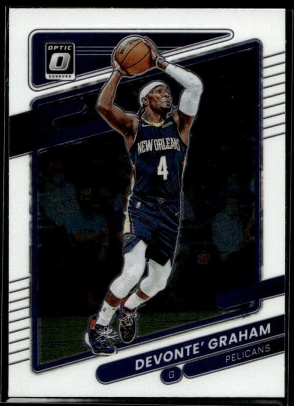 2021-22 Donruss Optic Devonte' Graham New Orleans Pelicans #120