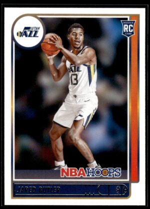 2021 NBA Hoops Utah Jazz #216 Jared Butler RC Rookie