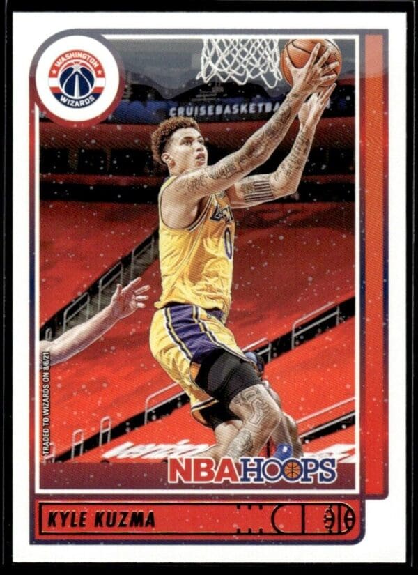 2021 NBA Hoops Los Angeles Lakers #156 Kyle Kuzma