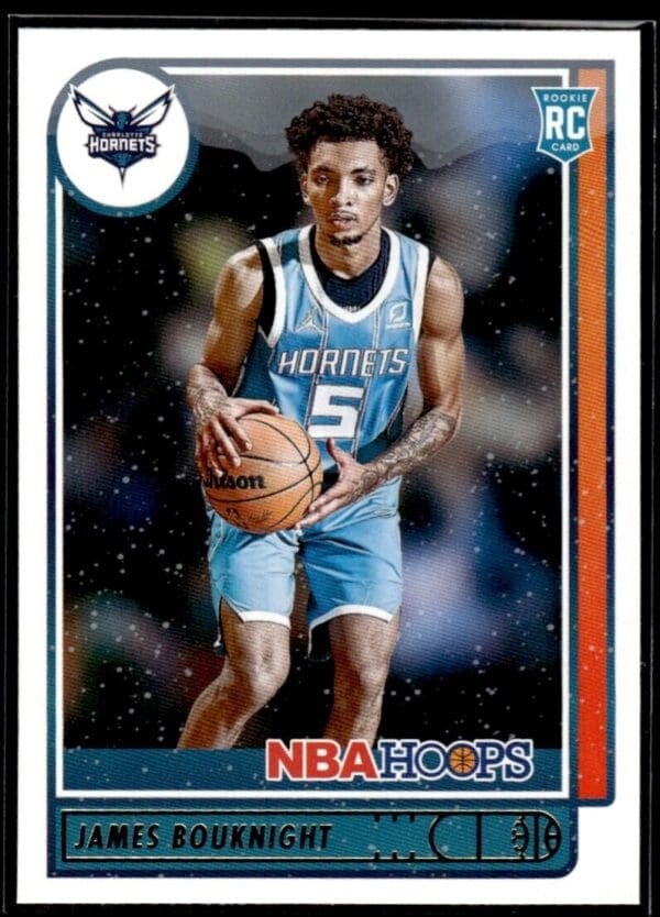 2021 NBA Hoops Charlotte Hornets #203 James Bouknight RC Rookie