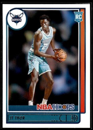 2021 NBA Hoops Charlotte Hornets #244 JT Thor RC Rookie
