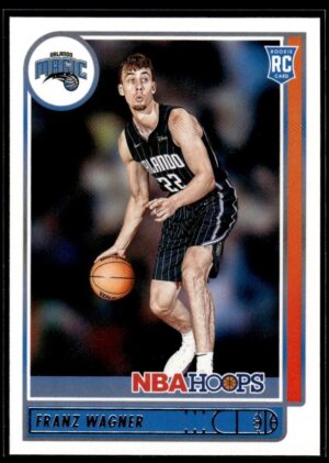 _10 2021 NBA Hoops Orlando Magic #235 Franz Wagner RC Rookie