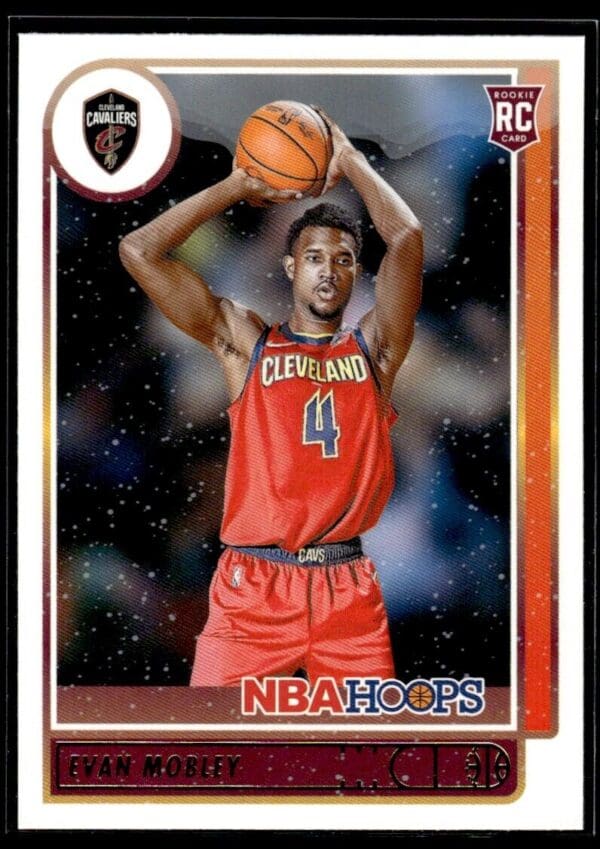 _10 2021 NBA Hoops Cleveland Cavaliers #234 Evan Mobley RC Rookie