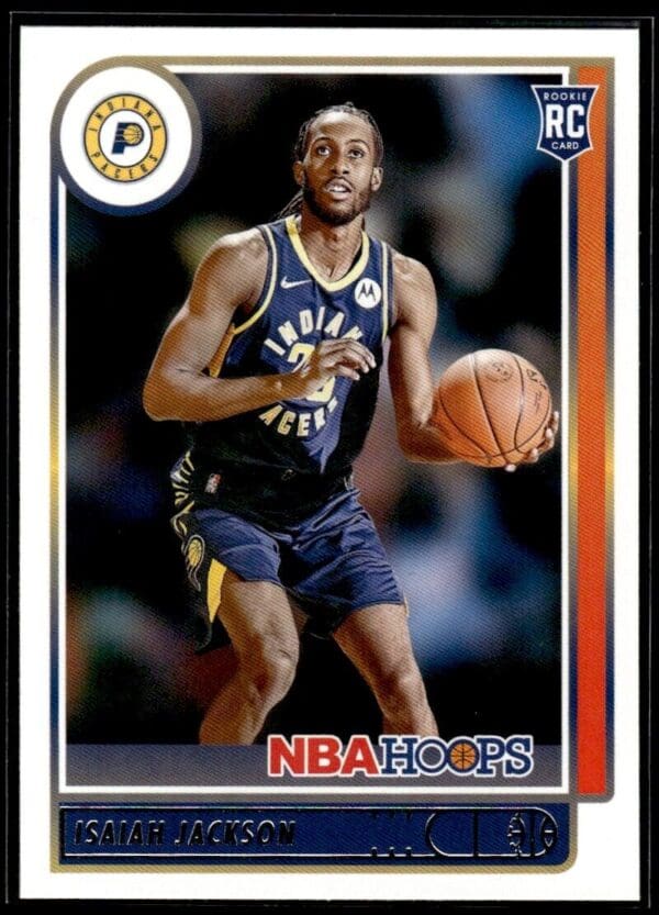 2021 NBA Hoops Indiana Pacers #223 Isaiah Jackson RC Rookie
