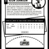 2021 NBA Hoops Los Angeles Clippers #205 Keon Johnson RC Rookie