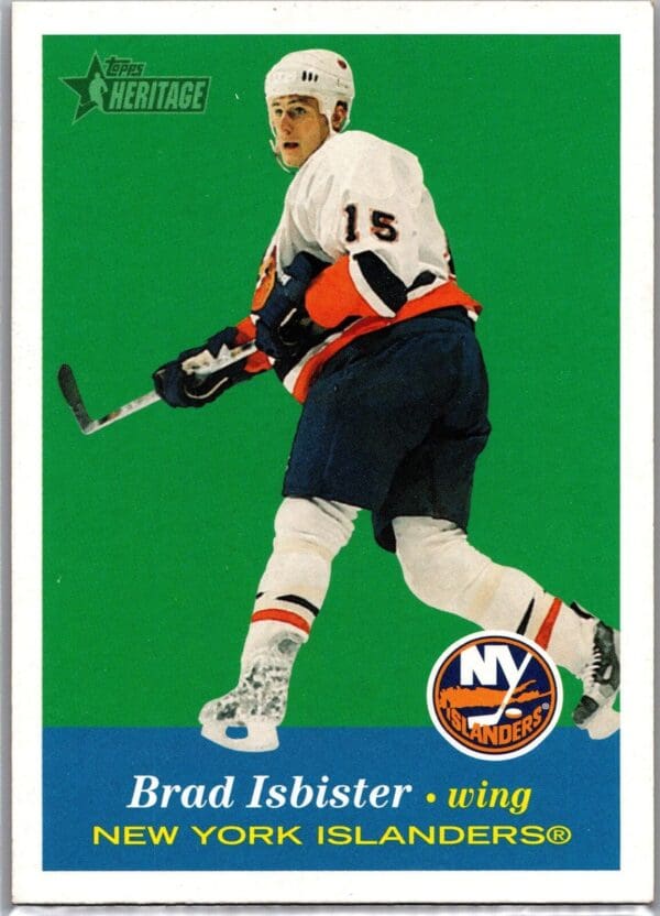 2001 Topps Heritage New York Islanders #98 Brad Isbister