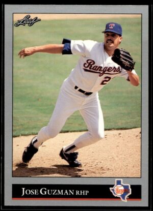 1992 Leaf Texas Rangers #222 Jose Guzman