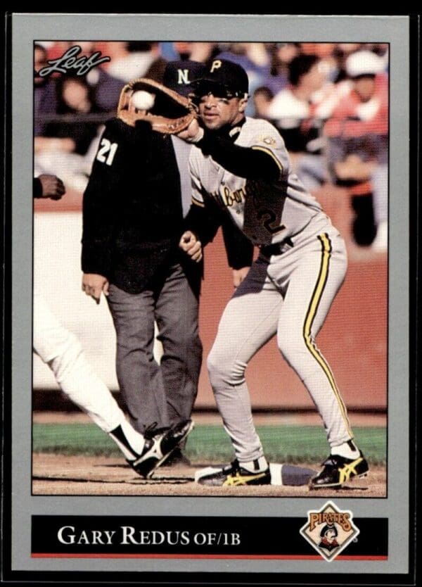 1992 Leaf Pittsburgh Pirates #223 Gary Redus