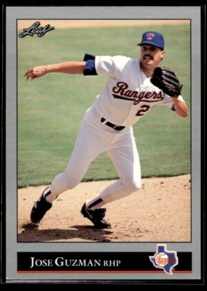 1992 Leaf Texas Rangers #222 Jose Guzman
