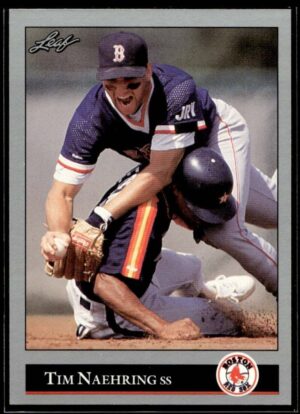 _10 1992 Leaf Boston Red Sox #235 Tim Naehring