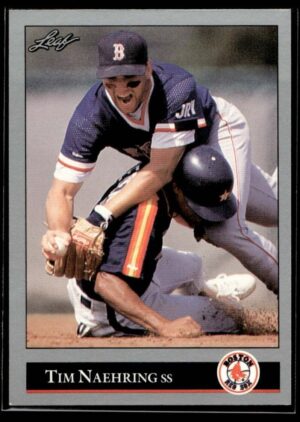 _10 1992 Leaf Boston Red Sox #235 Tim Naehring