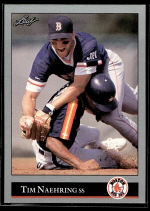 _10 1992 Leaf Boston Red Sox #235 Tim Naehring