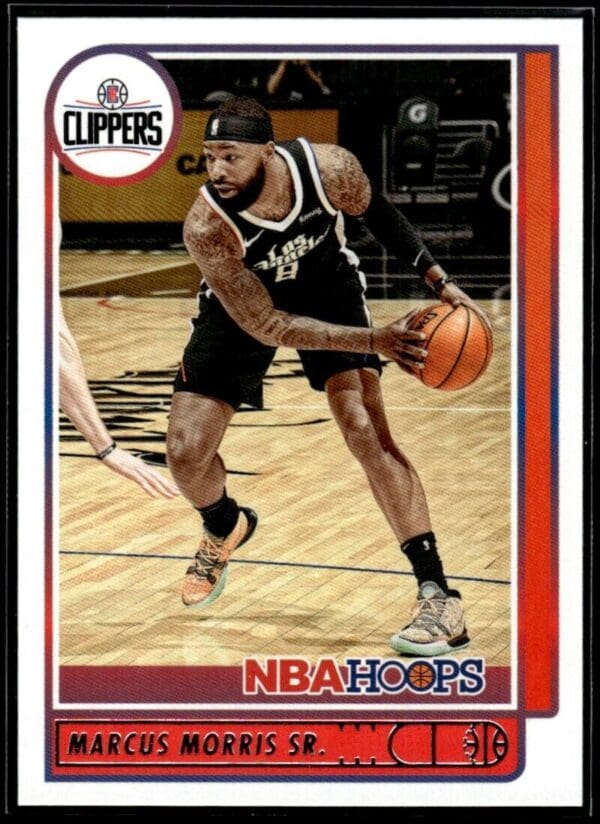 2021 NBA Hoops Los Angeles Clippers #106 Marcus Morris Sr.