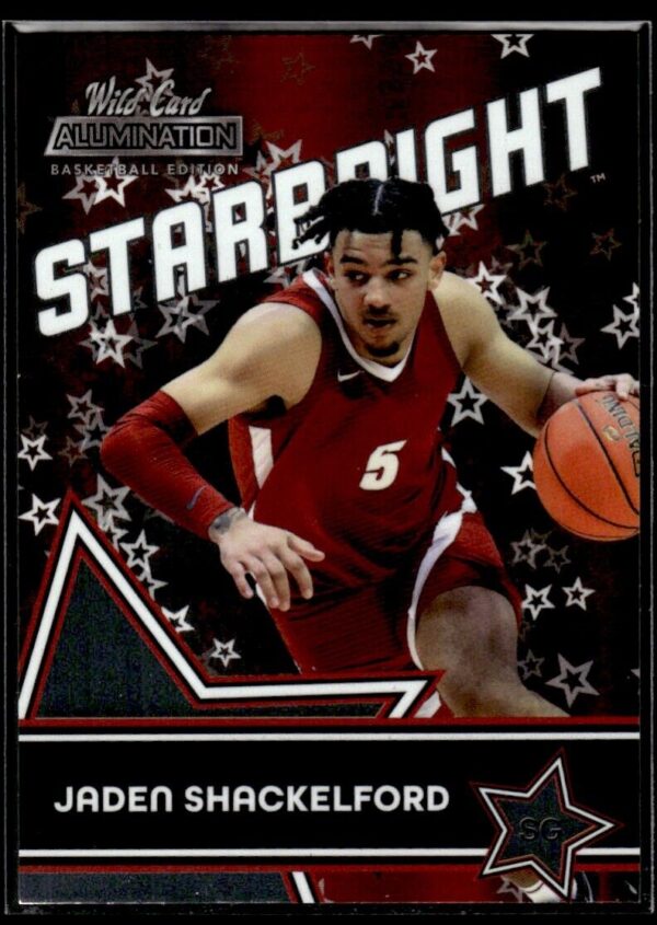2021 Wild Card Alumination Starbright  #SB-10 Jaden Shackelford