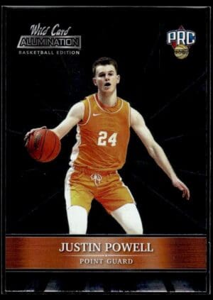 2021 Wild Card Alumination  #ABC-48 Justin Powell