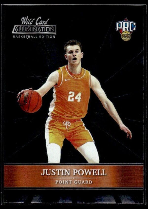2021 Wild Card Alumination  #ABC-48 Justin Powell