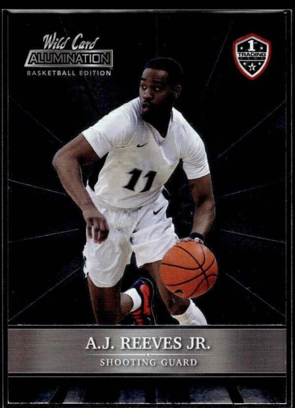 2021 Wild Card Alumination  #ABC-2 A.J. Reeves Jr.