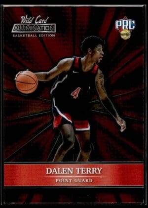 2021 Wild Card Alumination  #ABC-17 Dalen Terry
